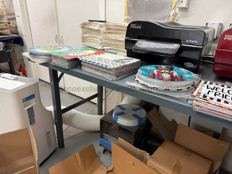 Fundraiser Pack - Variety 10 Of Slightly Imperfect Metal Signs Sign For Wreaths