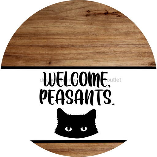 Funny Door Sign, DCO-102812-DH, Sign For Wreath, 18" Door Hanger