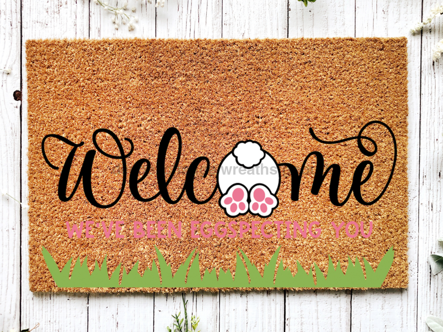 Funny Doormat, Coir Doormat, Welcome Mat, Housewarming Gift, Bunny Doormat, Front Door Doormat, Easter Doormat, New Homeowner Gift DECOE-CM-113 - DecoExchange®