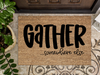 Funny Doormat, Coir Doormat, Welcome Mat, Housewarming Gift, Gather Doormat, Gather Somewhere Else Front Door Doormat, Welcome Doormat, New Homeowner Gift DECOE-CM-078 - DecoExchange®