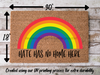 Funny Doormat, Coir Doormat, Welcome Mat, Housewarming Gift, Hate Has No Home Here Doormat, Front Door Doormat, Pride Doormat, New Homeowner Gift DECOE-CM-120 - DecoExchange®
