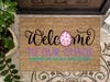 Funny Doormat, Coir Doormat, Welcome Mat, Housewarming Gift, Welcome to our Chaos Doormat, Front Door Doormat, Easter Doormat, New Homeowner Gift DECOE-CM-114 - DecoExchange®