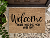 Funny Doormat, Coir Doormat, Welcome Mat, Housewarming Gift, Welcome Doormat, Welcome, Wait, Who Did You Vote For? Front Door Doormat, Doormat, New Homeowner Gift DECOE-CM-123 - DecoExchange®
