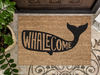 Funny Doormat, Coir Doormat, Welcome Mat, Housewarming Gift, Whalecome Welcome Doormat, Whale Front Door Doormat, Welcome Doormat, New Homeowner Gift DECOE-CM-102 - DecoExchange®