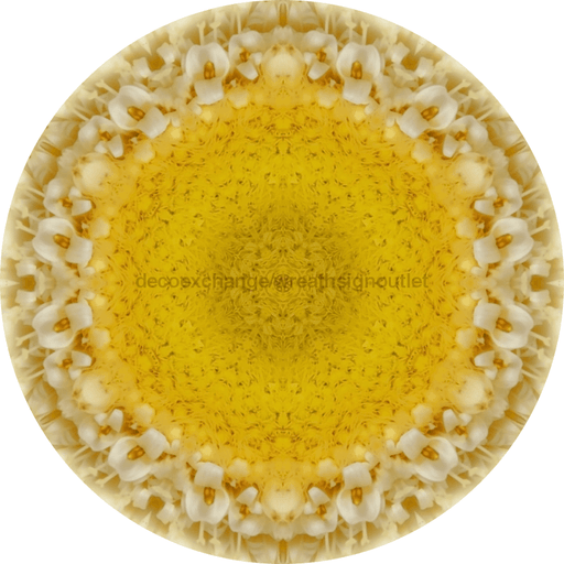 Geometric Flower Center Sunflower Decoe-Fc-0010 6 metal