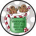 Gingerbread Sign Kisses Winter Wood Sign Pcd-109 12 Metal Metal