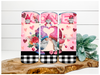 Gnome Love Valentine Tumbler 20 oz Skinny Tumbler DECOETUMBLER-146 - DecoExchange