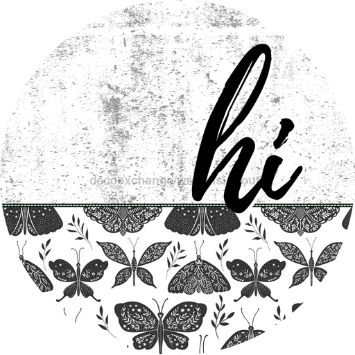 Gothic Door Hanger Dco-01621-Dh 18’ Round Wood