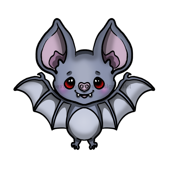 Halloween Bat, wood sign, DECOE-W-904798-DH, 22" Door Hanger