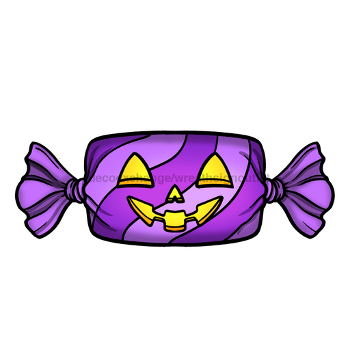 Halloween Candy, wood sign, DECOE-W-904801-DH, 22" Door Hanger