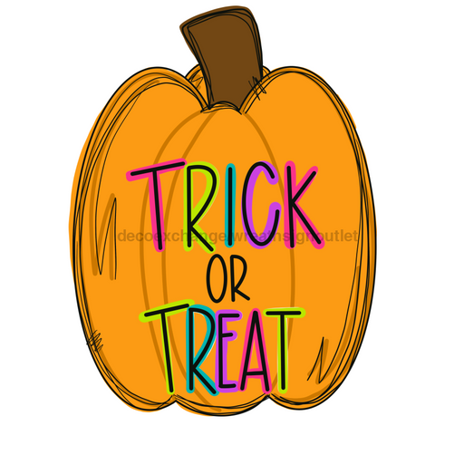 Halloween Pumpkin Door Hanger Mj-W-00045 22’ Wood