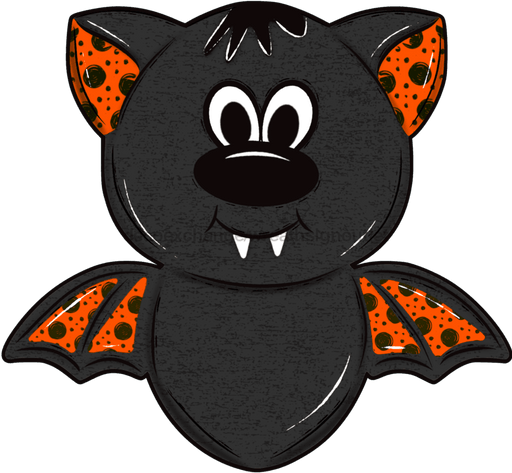 Halloween Sign, Black Bat Sign, Halloween wood sign, DECOE-W-90089, 22" Door Hanger - DecoExchange®