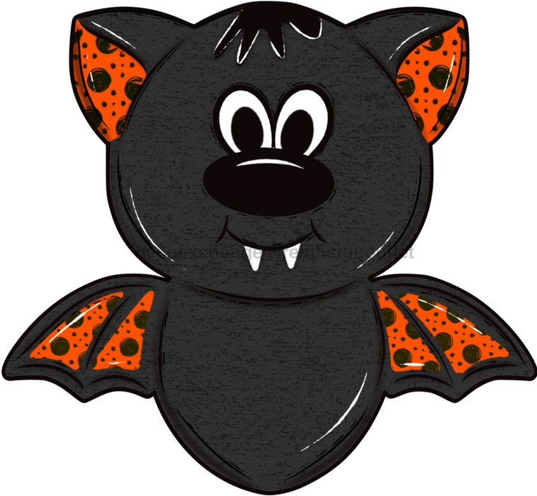 Halloween Sign, Black Bat Sign, Halloween wood sign, DECOE-W-90089, 22" Door Hanger - DecoExchange®