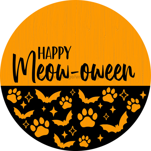Halloween Sign, DCO-102762-DH, Sign For Wreath, 18" Door Hanger