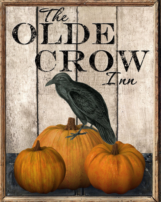 Halloween Sign Pumpkin Decoe-4584 For Wreath 8X10 Metal 10