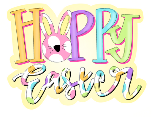 Happy Easter Door Hanger Tww-W-0015 22’ Wood