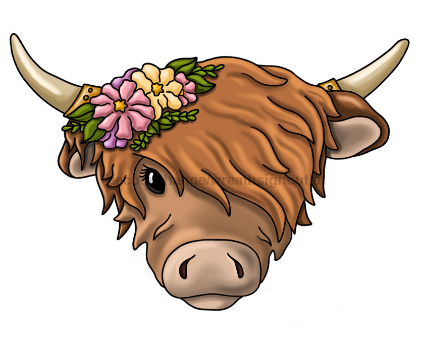 Highland Cow Sign, Country Sign, Yak Sign, wood sign, PCD-W-028 - DecoExchange®
