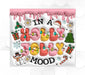 Holly Jolly Tumbler Christmas 20 Oz Skinny Decoetumbler-338