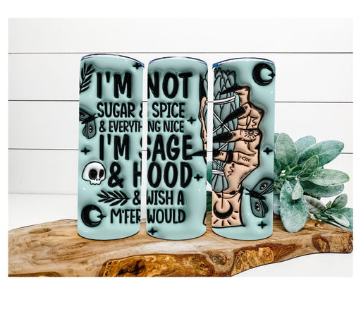 Hood Vibes Tumbler 20 Oz Skinny Decoetumbler-349