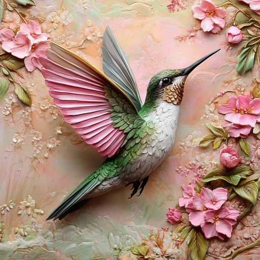 Hummingbird Sign, DCO-13187, Sign For Wreath, 10x10" Metal Sign