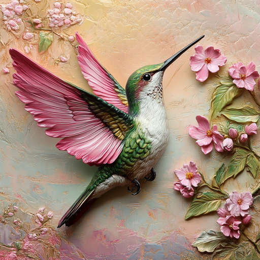 Hummingbird Sign, DCO-13188, Sign For Wreath, 10x10" Metal Sign