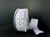 Lav-Wht Tweed/Wht Small Dots 1.5’’X10Y 41505-09-30 Ribbon