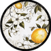 Lemon Sign, Everyday Sign, DCO-13035, Sign For Wreath, 10" Metal Sign