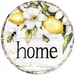 Lemon Sign, Home Sign, DCO-13039, Sign For Wreath, 10" Metal Sign