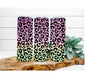 Leopard Tumbler, Purple and Green Tumbler, 20 oz Skinny Tumbler DECOETUMBLER-203 - DecoExchange®