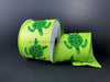 Lime Linen/Grn Sea Turtle 2.5’’X10Y 41048-40-29 Ribbon