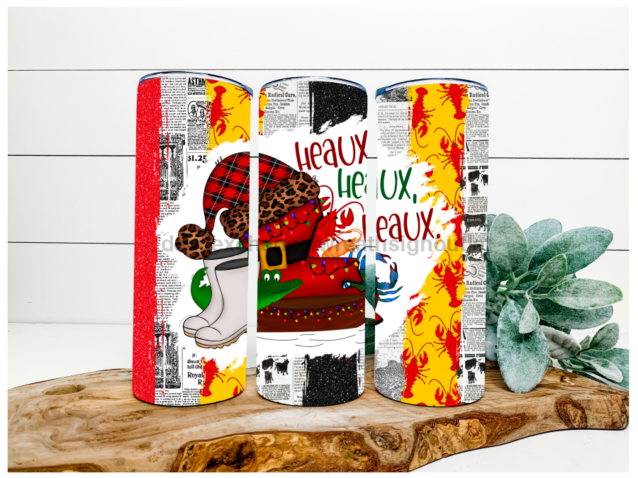 Louisiana Christmas, Louisiana Tumbler, 20 oz Skinny Tumbler DECOETUMBLER-120 - DecoExchange