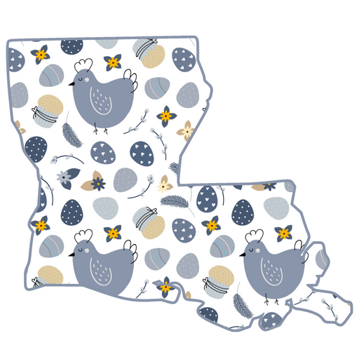 Louisiana Door Hanger Farmhouse Wood Sign Decoe-W-903509 22