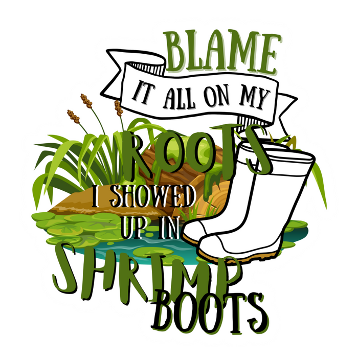 Louisiana Door Hanger Shrimp Boots Wood Sign Decoe-W-0127 22