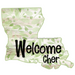Louisiana Door Hanger Wood Sign Decoe-W-903471 22