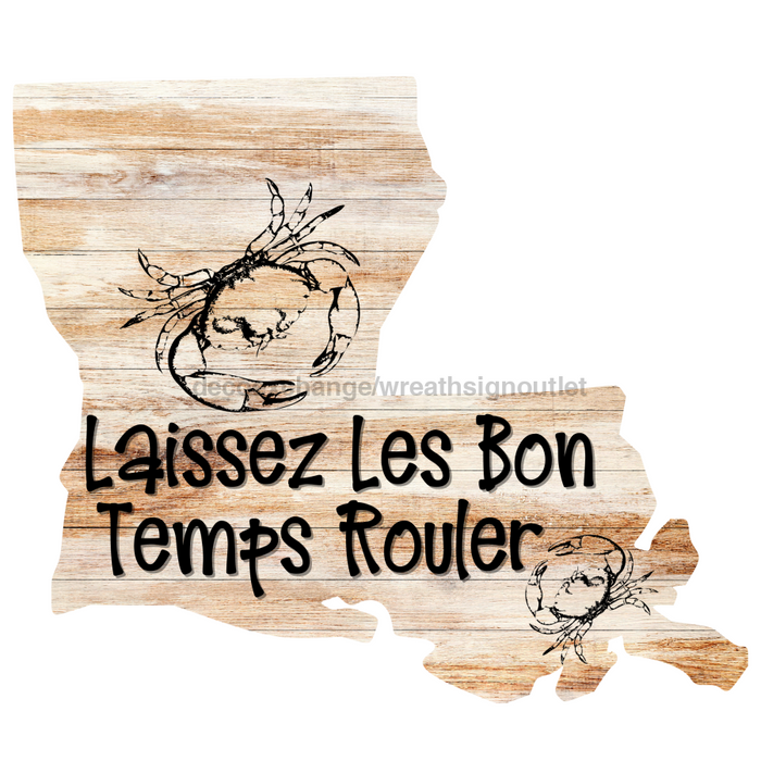 Louisiana Door Hanger Wood Sign Decoe-W-903539 22