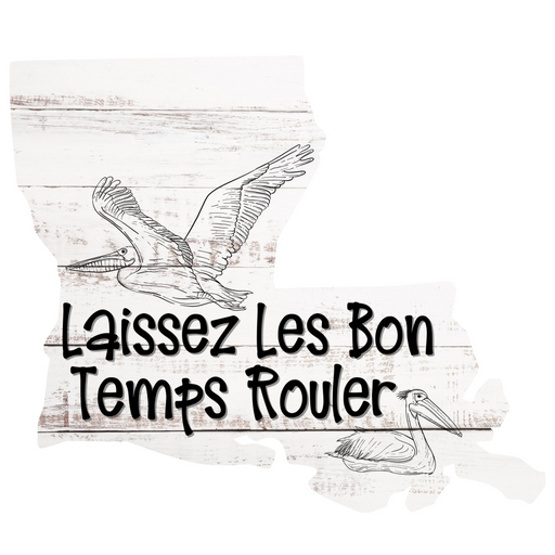 Louisiana Door Hanger Wood Sign Decoe-W-903659 22