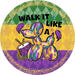Mardi Gras Sign, DCO-13145-DH, Sign For Wreath, 18" Door Hanger