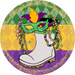 Mardi Gras Sign, DCO-13152-DH, Sign For Wreath, 18" Door Hanger