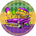 Mardi Gras Sign, DCO-13167-DH, Sign For Wreath, 18" Door Hanger