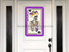 Mardi Gras Sign Louisiana Wood Sign Door Hanger Decoe-W-180 22