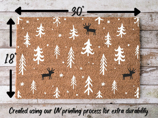 Merry Christmas Door Mat | Christmas Doormat | Winter Decoration | Welcome Mat | Holiday Doormat | Winter Decor | Christmas Gift