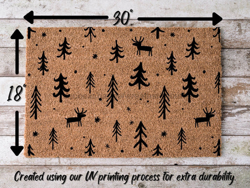 Merry Christmas Door Mat | Christmas Doormat | Winter Decoration | Welcome Mat | Holiday Doormat | Winter Decor | Christmas Gift