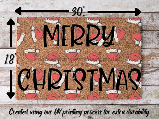Merry Christmas Door Mat | Christmas Doormat | Winter Decoration | Welcome Mat | Holiday Doormat | Winter Decor | Christmas Gift