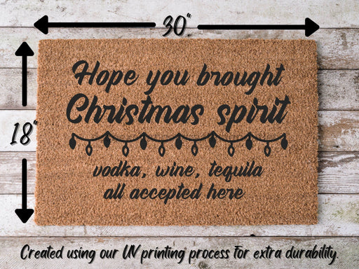 Merry Christmas Door Mat | Christmas Doormat | Winter Decoration | Welcome Mat | Holiday Doormat | Winter Decor | Christmas Gift