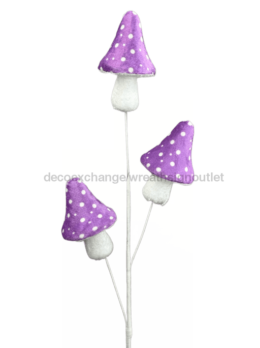 Mushroom Spray - Purple 3 Heads 30 63404Pu Pick