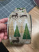 Nat Lin/Gld-Moss Trees N Deer 2.5’’X10Y 73534-40-35 Ribbon