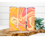 Orange Sherbet Swirl Tumbler, 20 oz Skinny Tumbler DECOETUMBLER-198 - DecoExchange