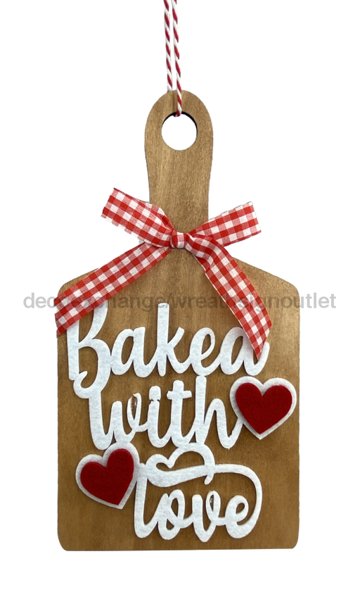 Orn Chopboard Baked W Love H10Xw5.5 85600Rdwt Attachment