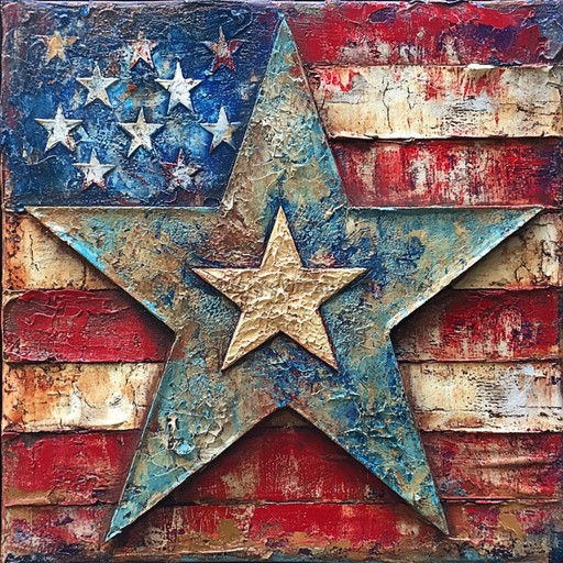 Patriotic Sign, USA Sign, DCO-13582, Sign For Wreath, 10x10" Metal Sign