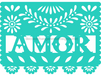 Picado Papel Door Hanger Fiesta Amor Wood Sign Decoe-W-903699 22’